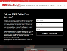 Tablet Screenshot of inspiringlivesinternational.com